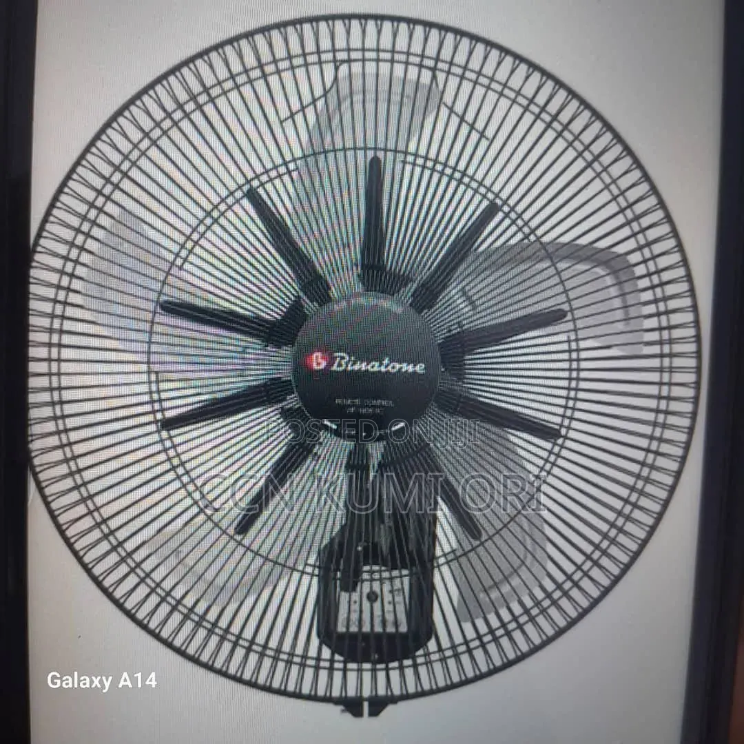 Binatone 18-Inch Wall Fan,5 Speed Blades.