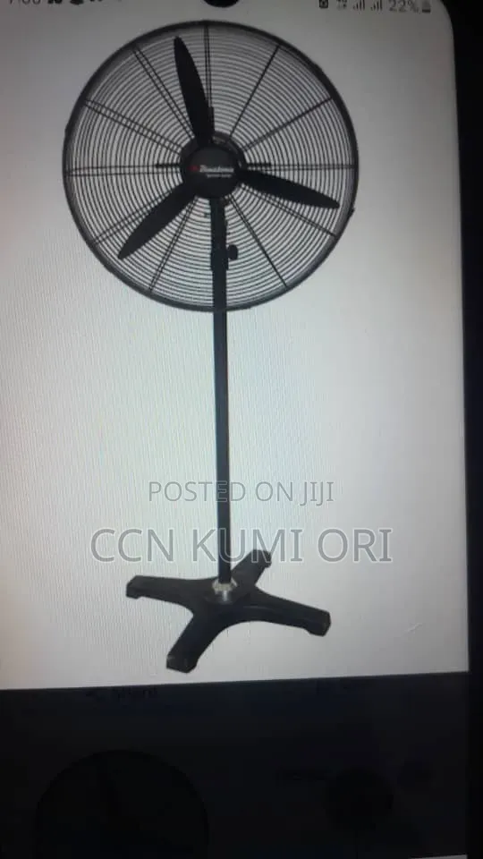 Qasa 26-inch Industrial Standing Fan,