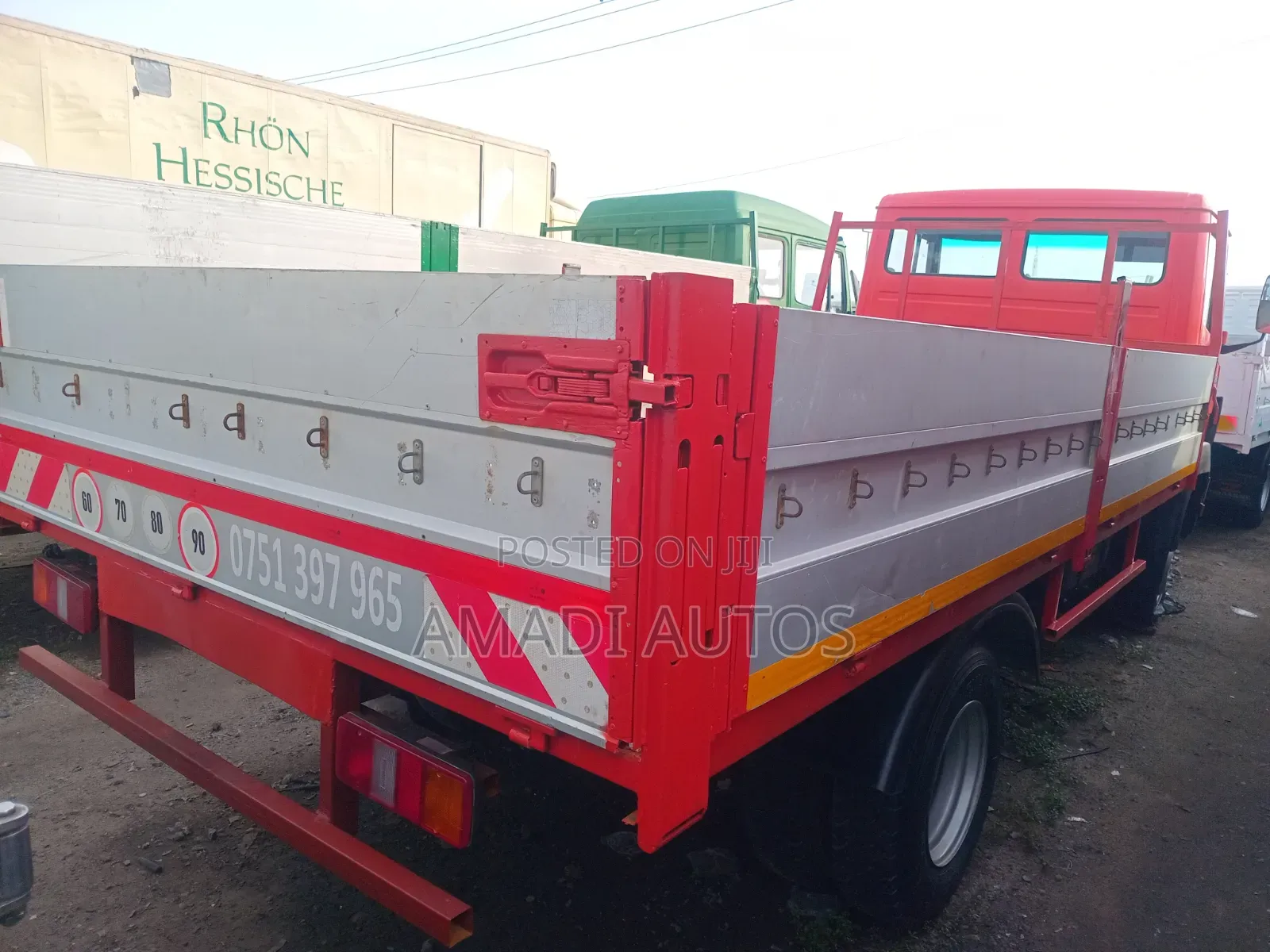 Mercedes-Benz 814 Open Bucket/Dropside Truck