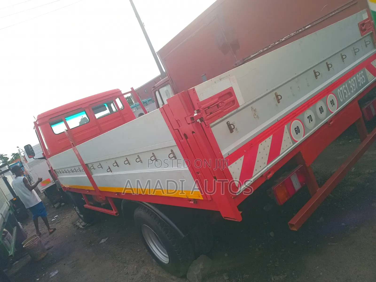 Mercedes-Benz 814 Open Bucket/Dropside Truck