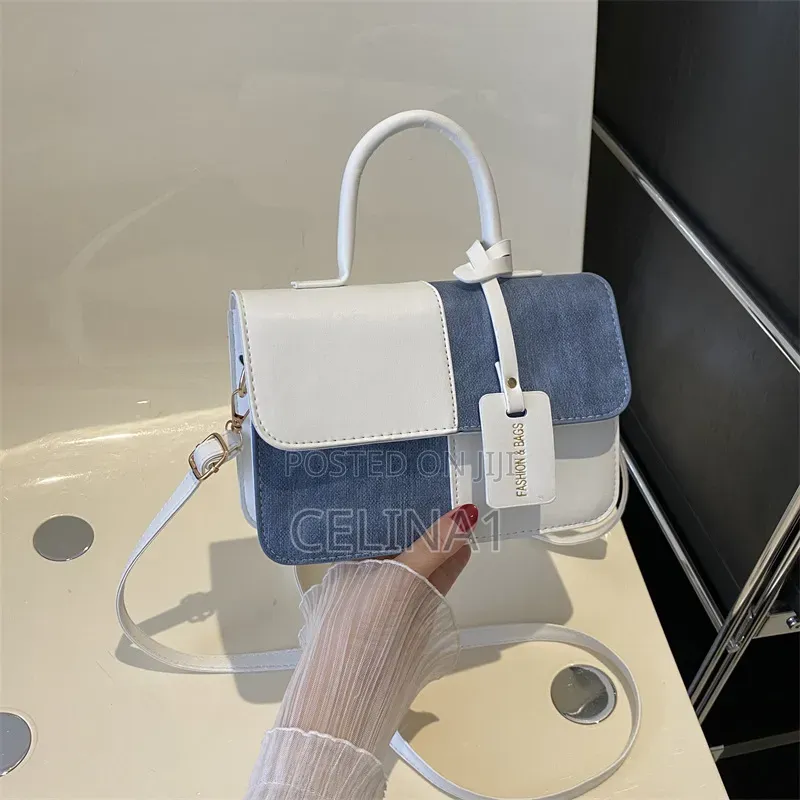 Square Stitching Texture Handbag 