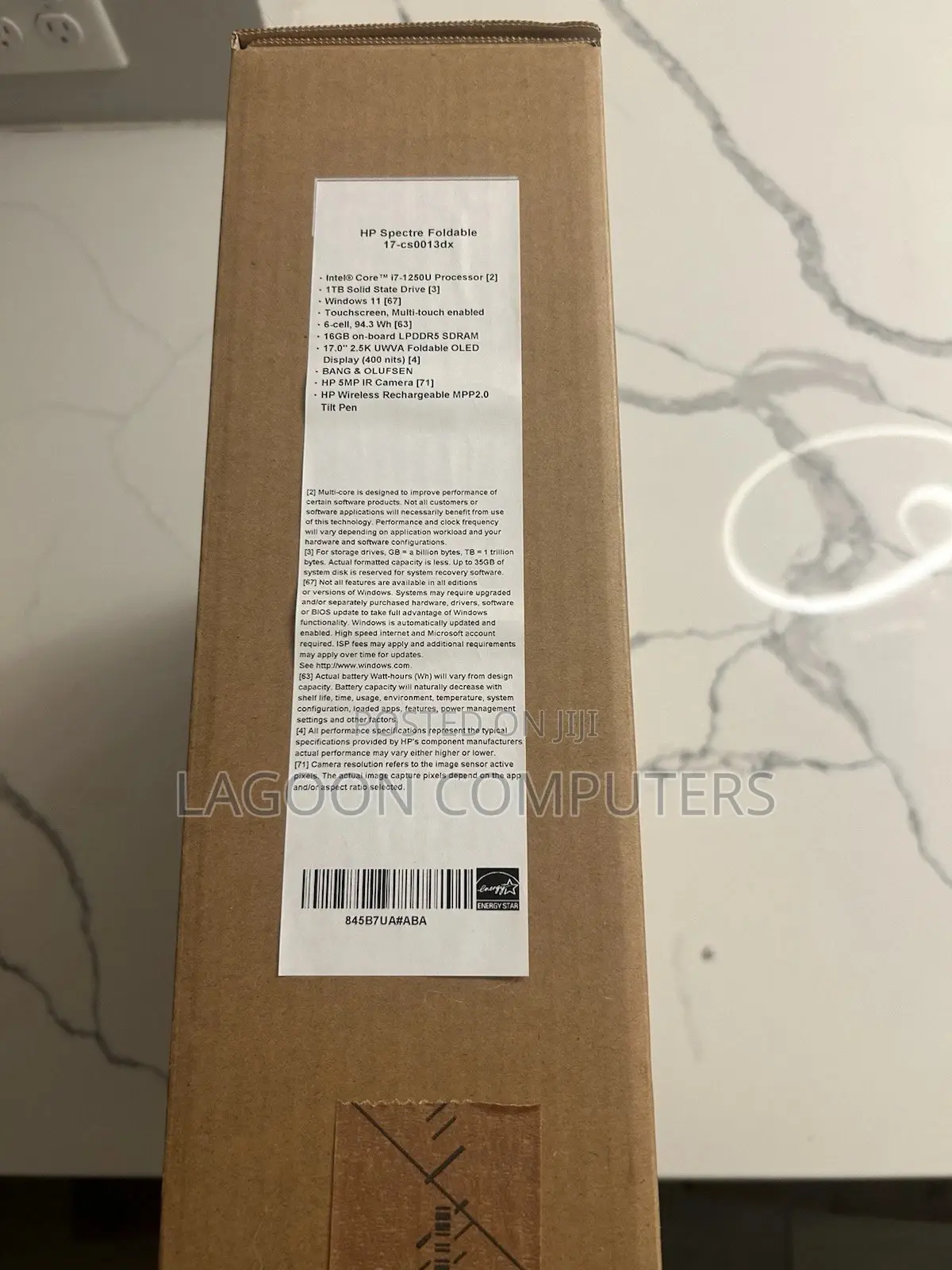 New Laptop HP Spectre 16GB Intel Core i7 SSD 1T