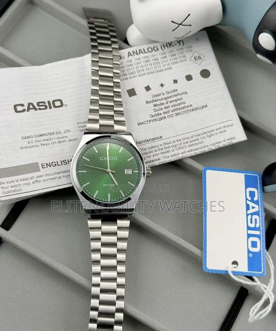 Presidential Casio Analog Watch // Payment on Delivery // Lagos Only