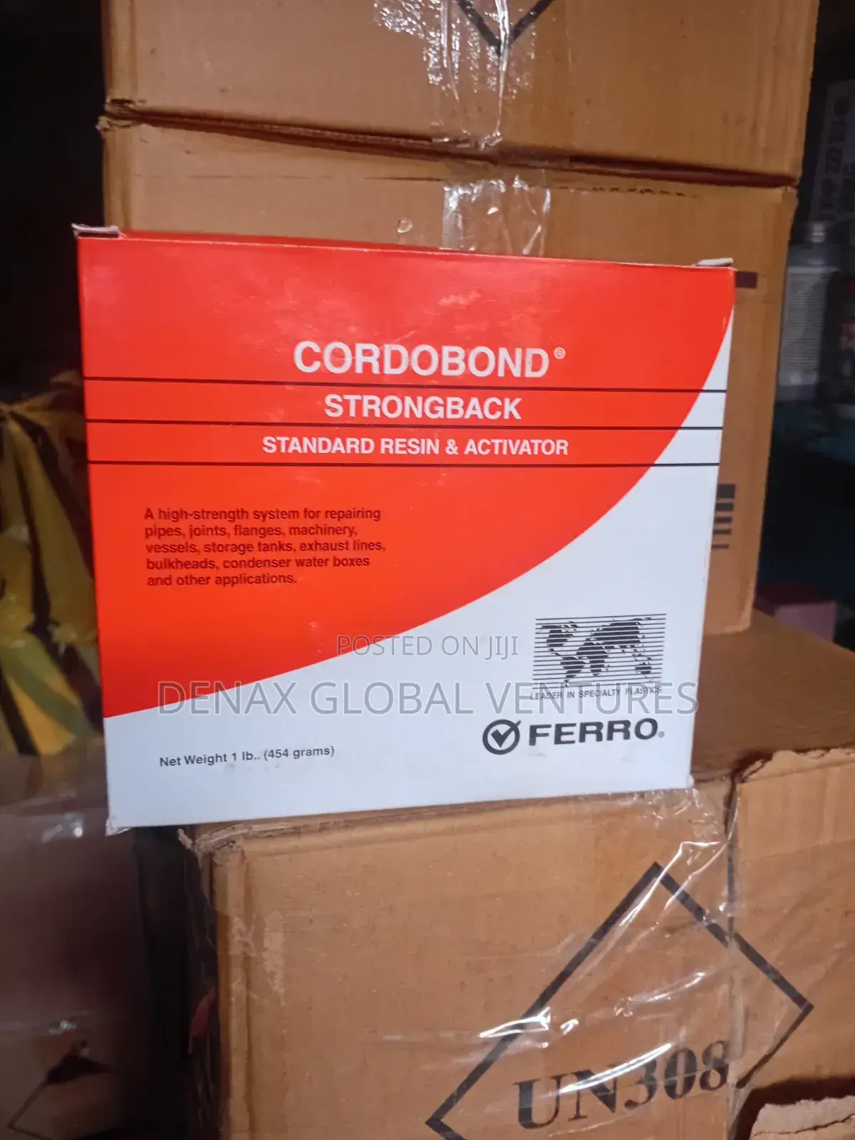Cordobond Strong Back Standard Resin a B