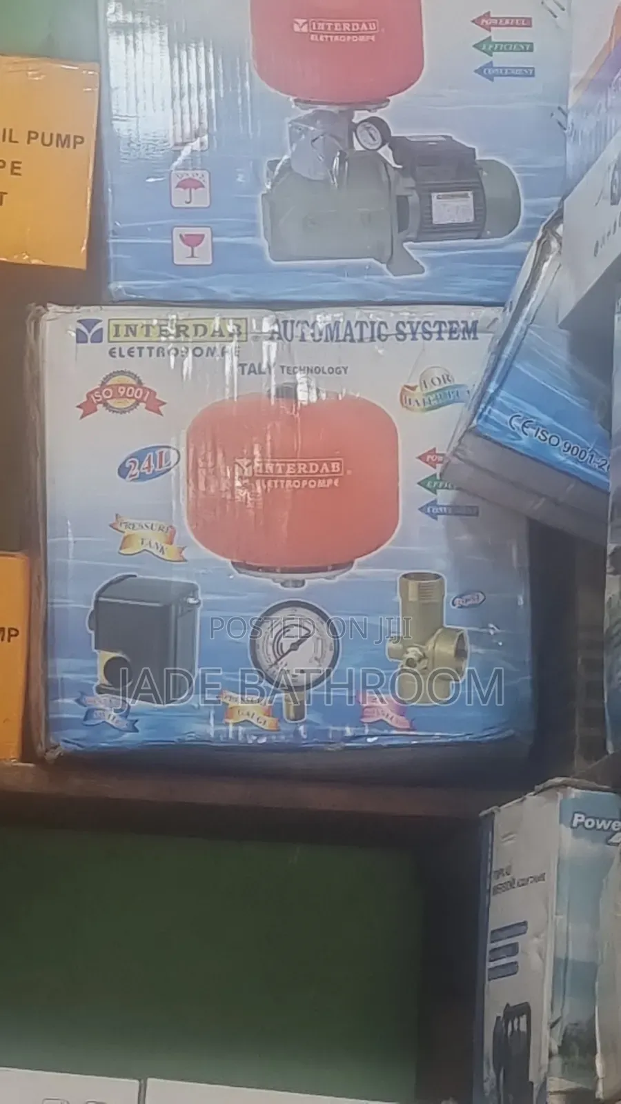 Automatic System Pressure Tank