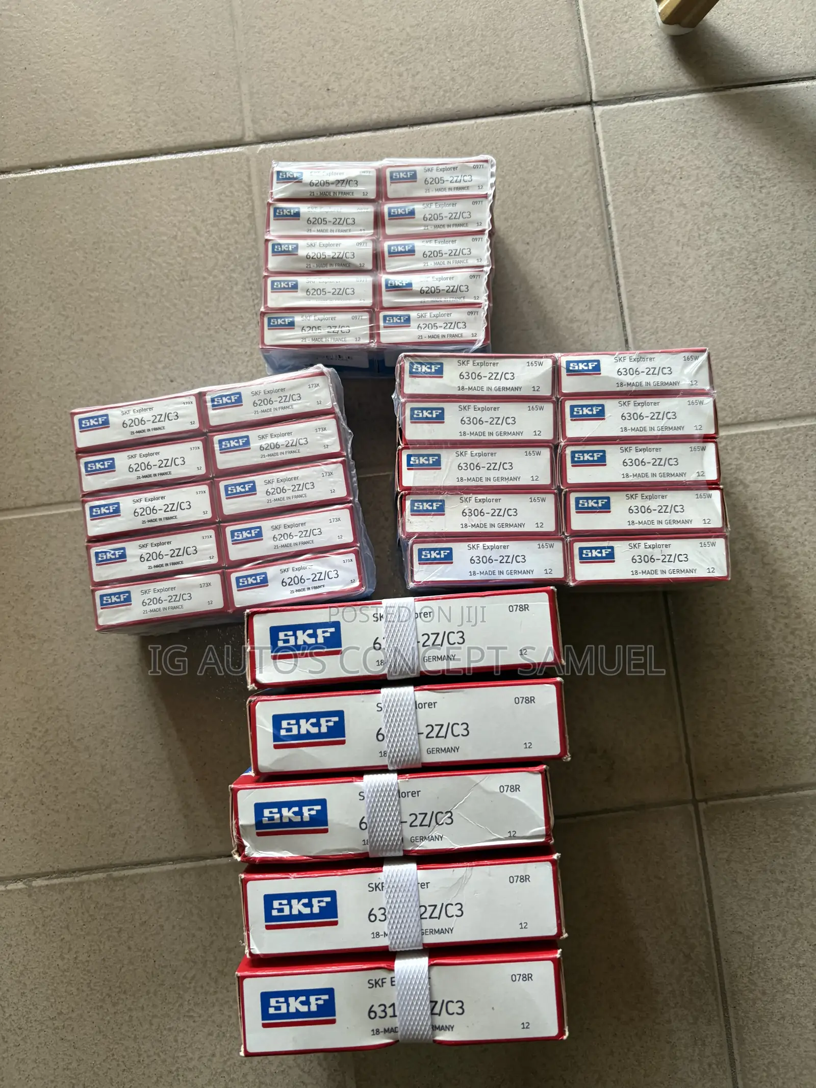 6306-2z/C3,6206-2z/C3,6205-2z/C3skf Bearing Available