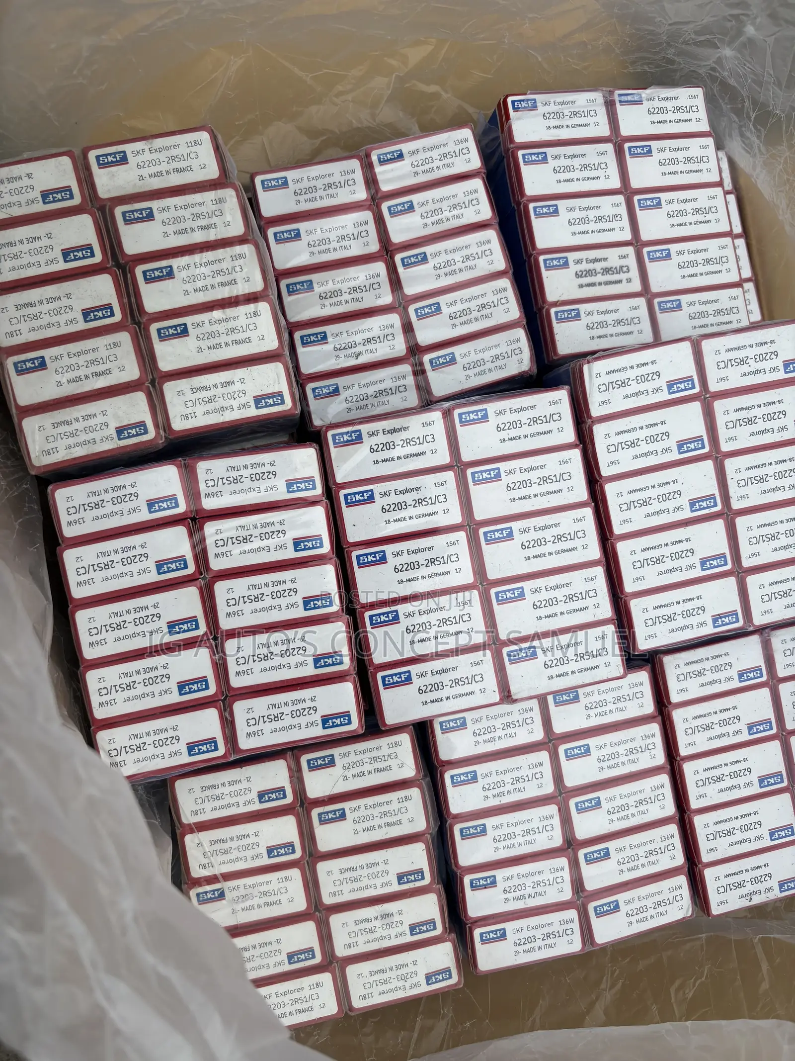 62203-2rs/C3 SKF Ball Bearings Available
