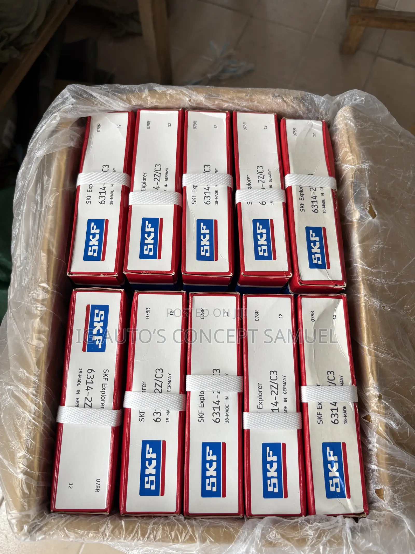 6314-2z/C3 SKF Bearing Available