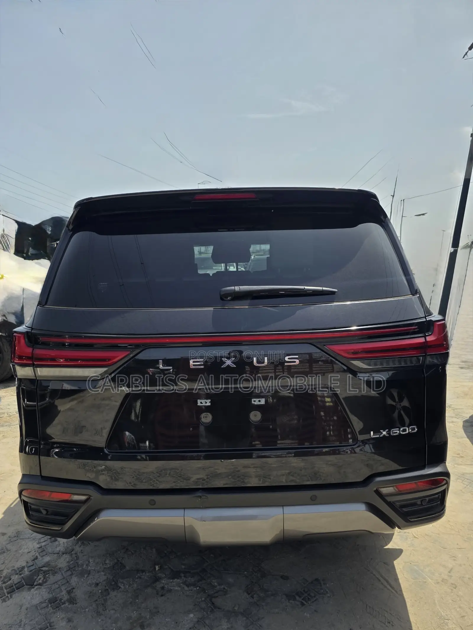 Lexus LX 600 2022 Black