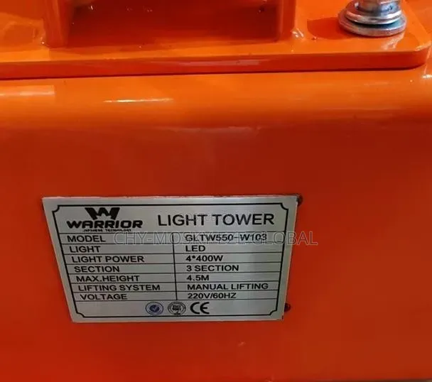 Light Tower (Glt550-w103/4x400 Watts)
