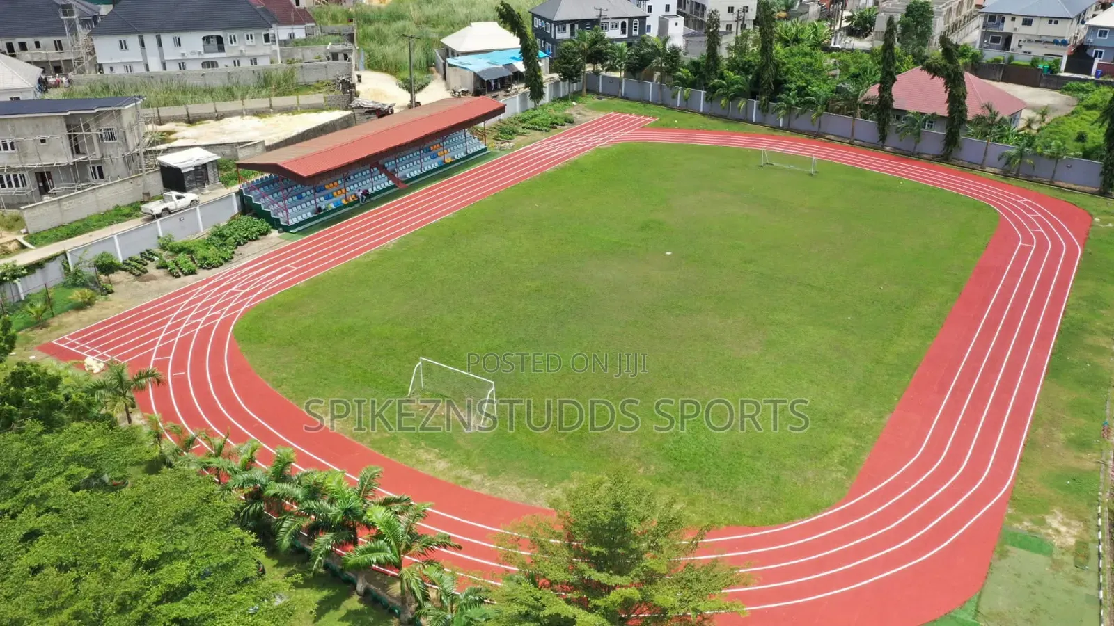 Athletic Track Football Pitch Construction