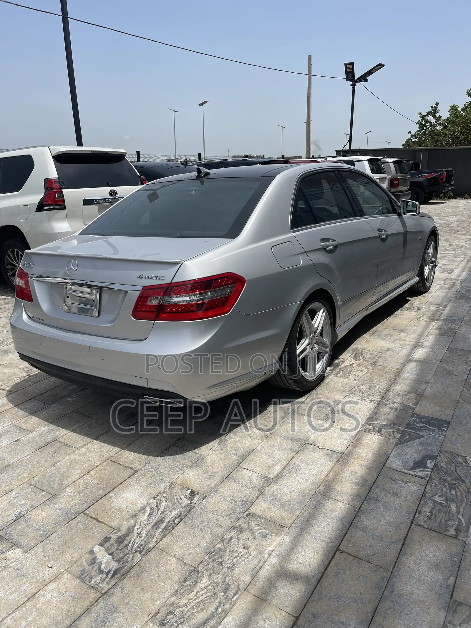 Mercedes-Benz E350 2012 Silver