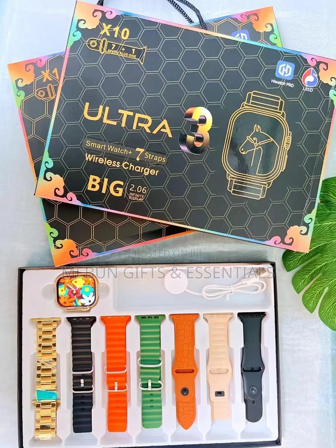 7 in 1 Strap Smart Watch X10ultra