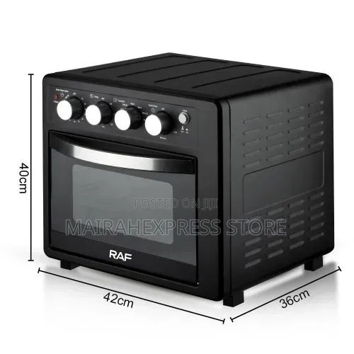 25l Raf 3in1 Electric Oven, Air Fryer Toaster 2st7