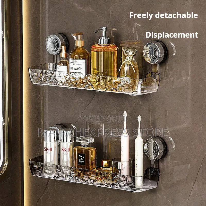Acrylic Corner And Straight Shape Toilet Shelf 2st7