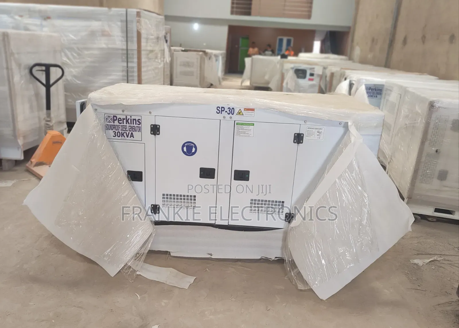 Low Diesel 30kva Perkins Generator — Very Strong 100% Copper Coil