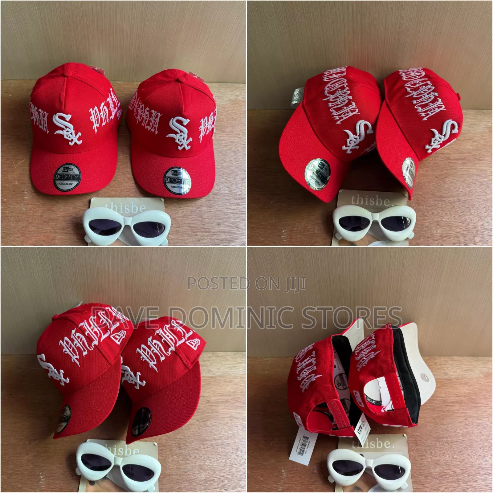 Sox Caps Available in All Head Sizes