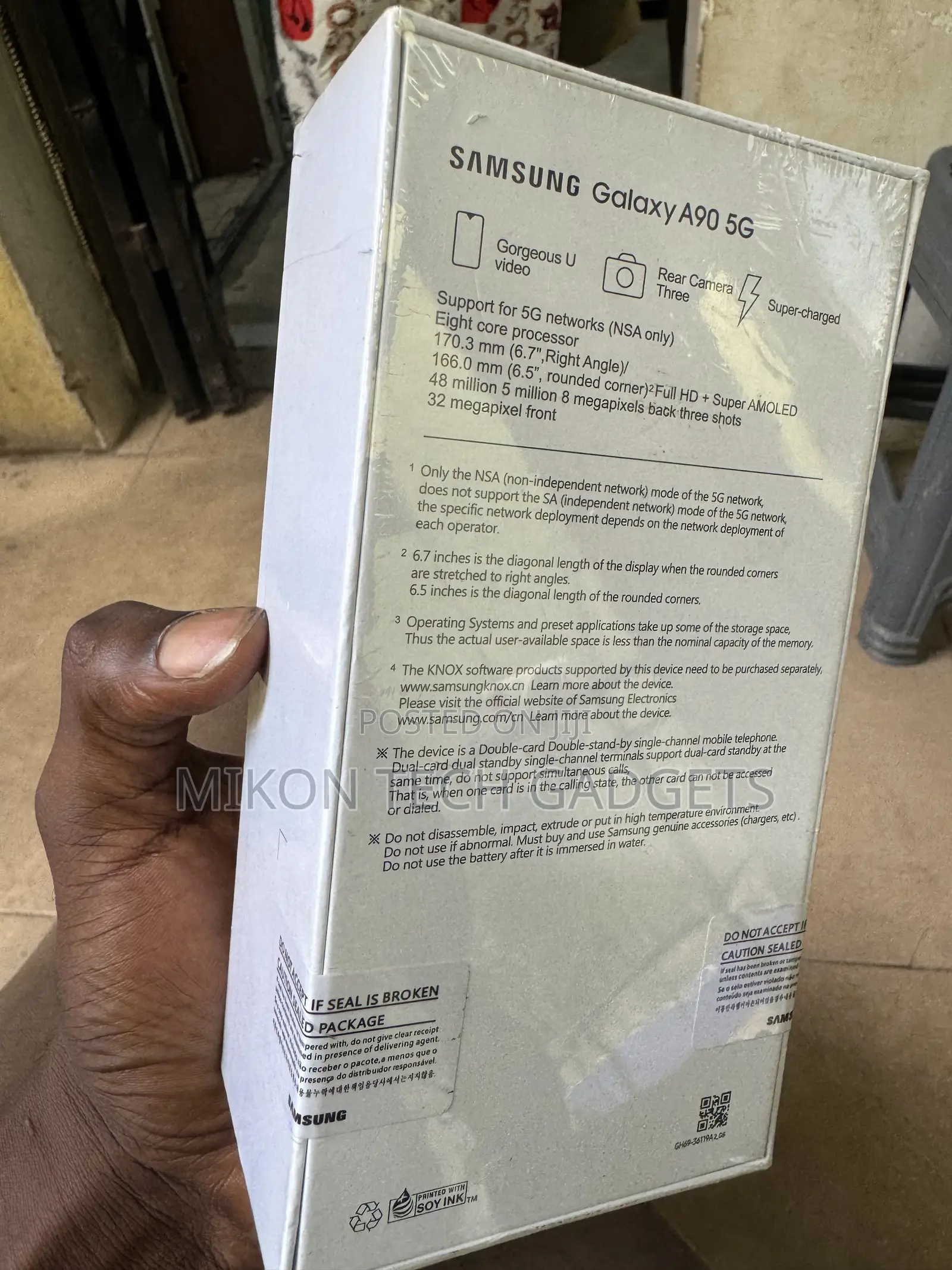 New Samsung Galaxy A90 5G 128 GB Black