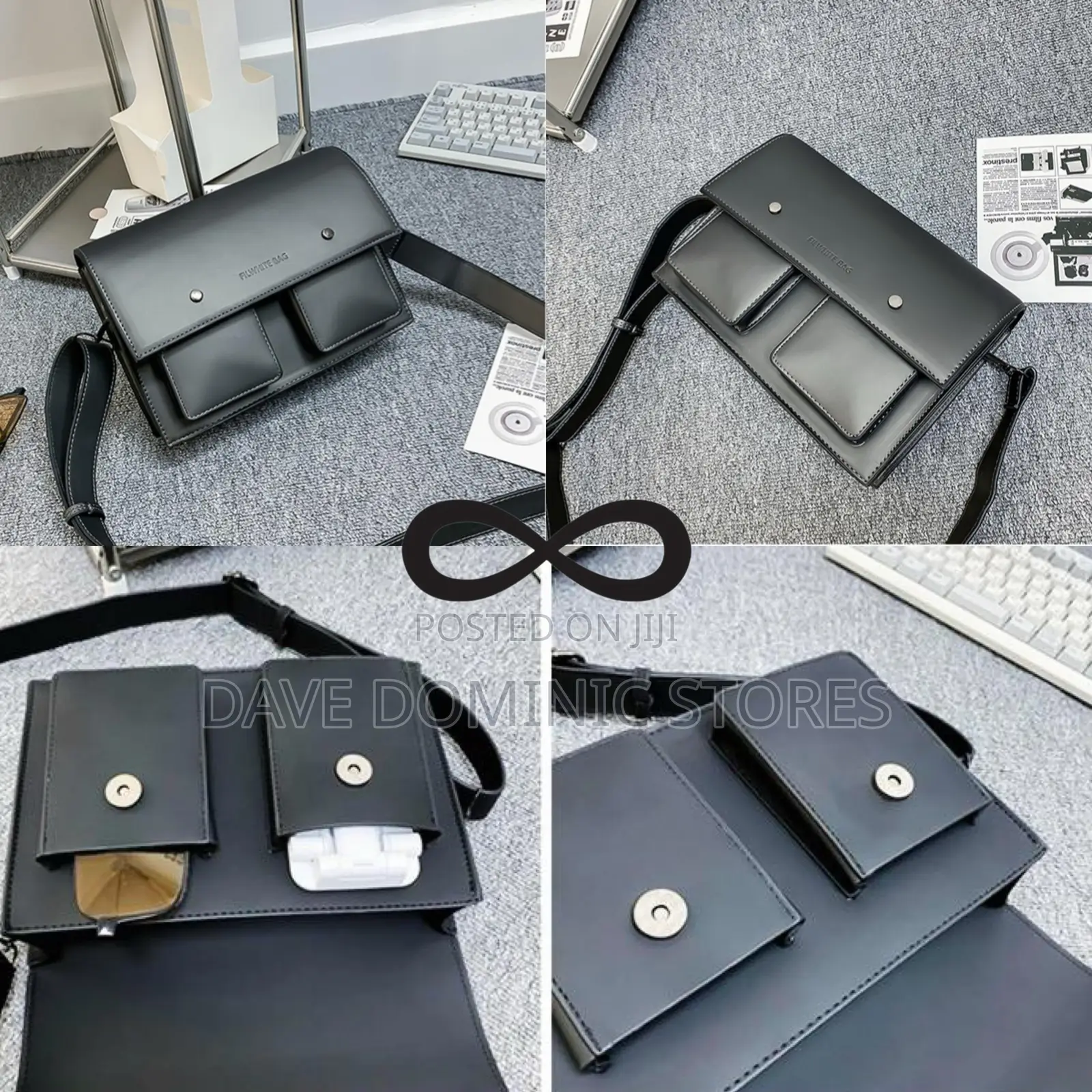 Fill White Cross Boady Bag