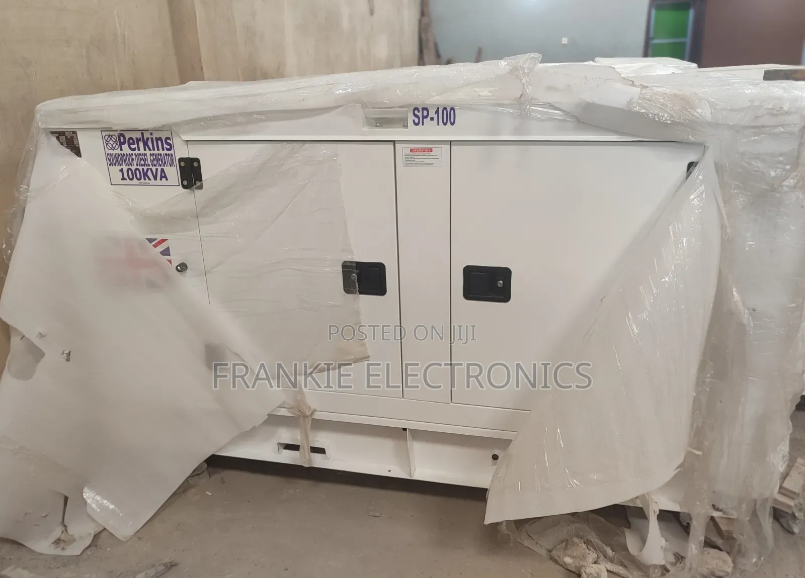 Low Diesel Perkins 100kva — Smooth Operation