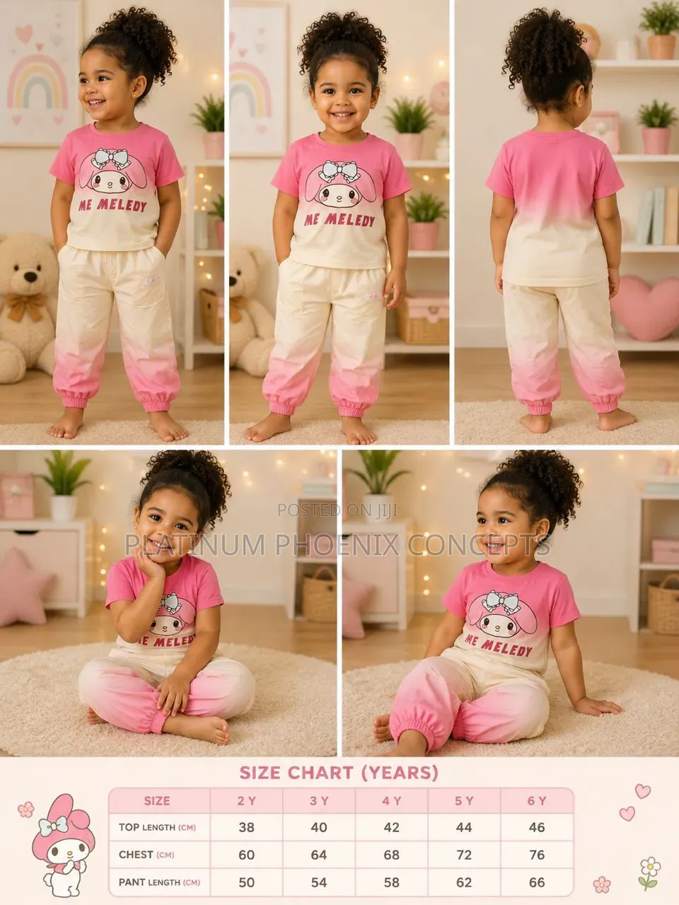 Up And Down Unisex Pyjamas For Children