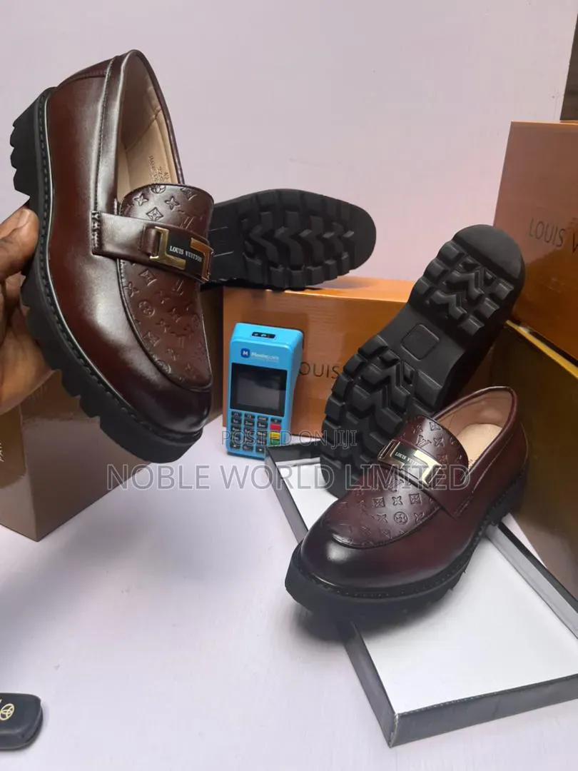 Men's Brown Corporate Shoes Aku 7g