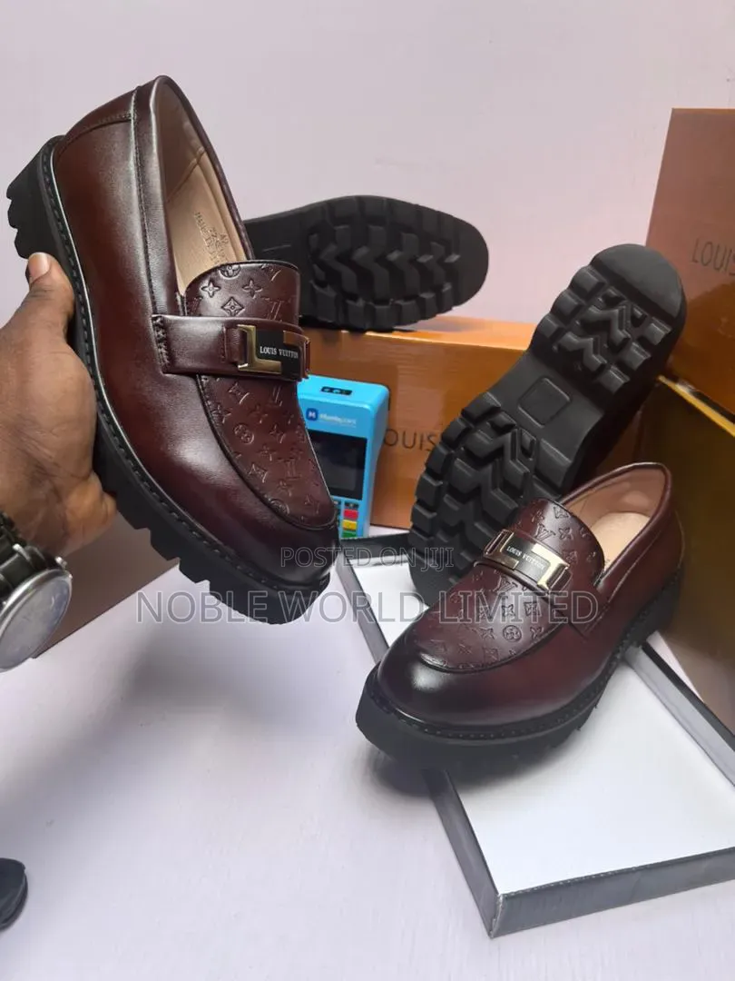Men's Brown Corporate Shoes Aku 7g