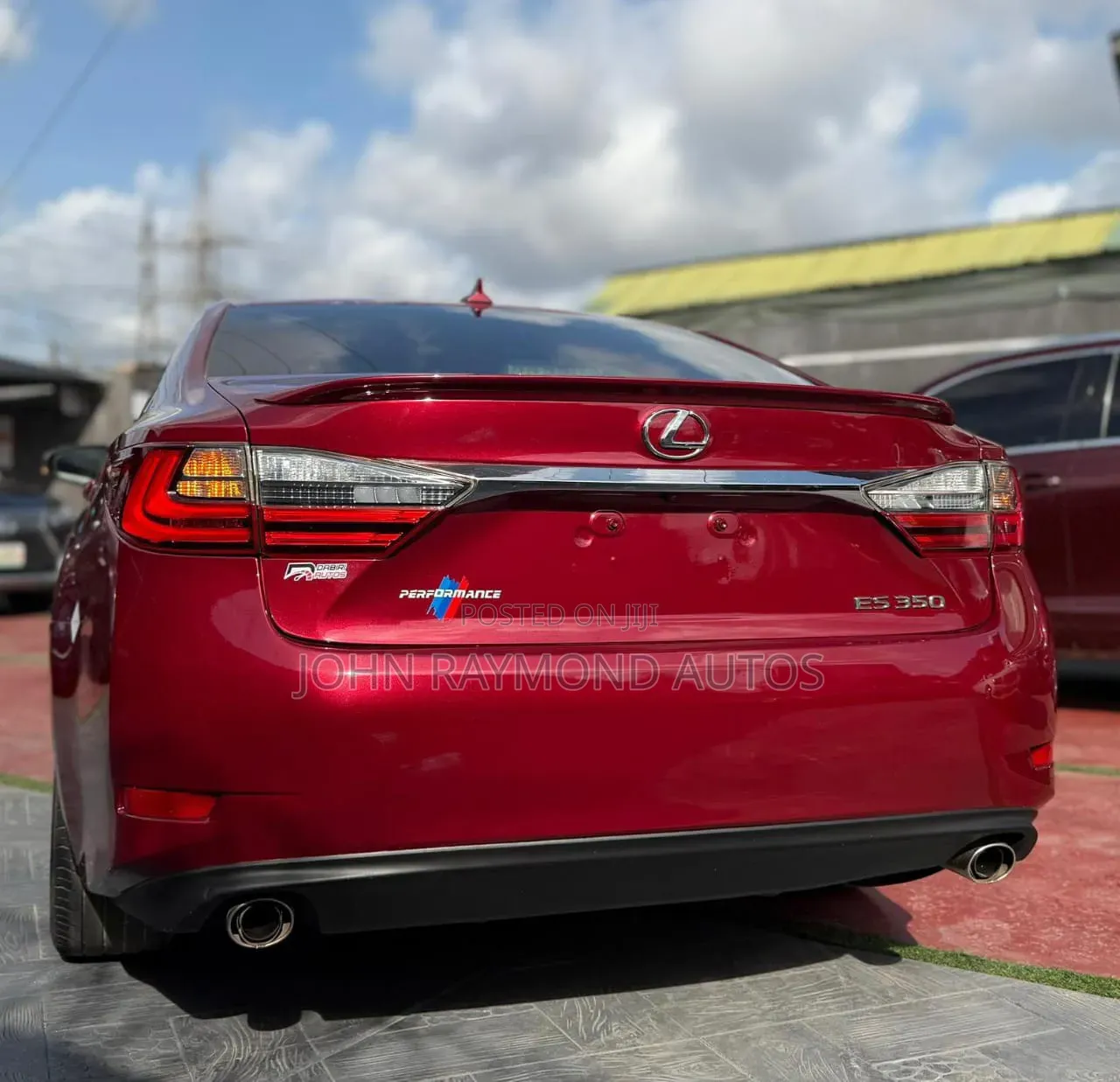 Lexus ES 2013 Red