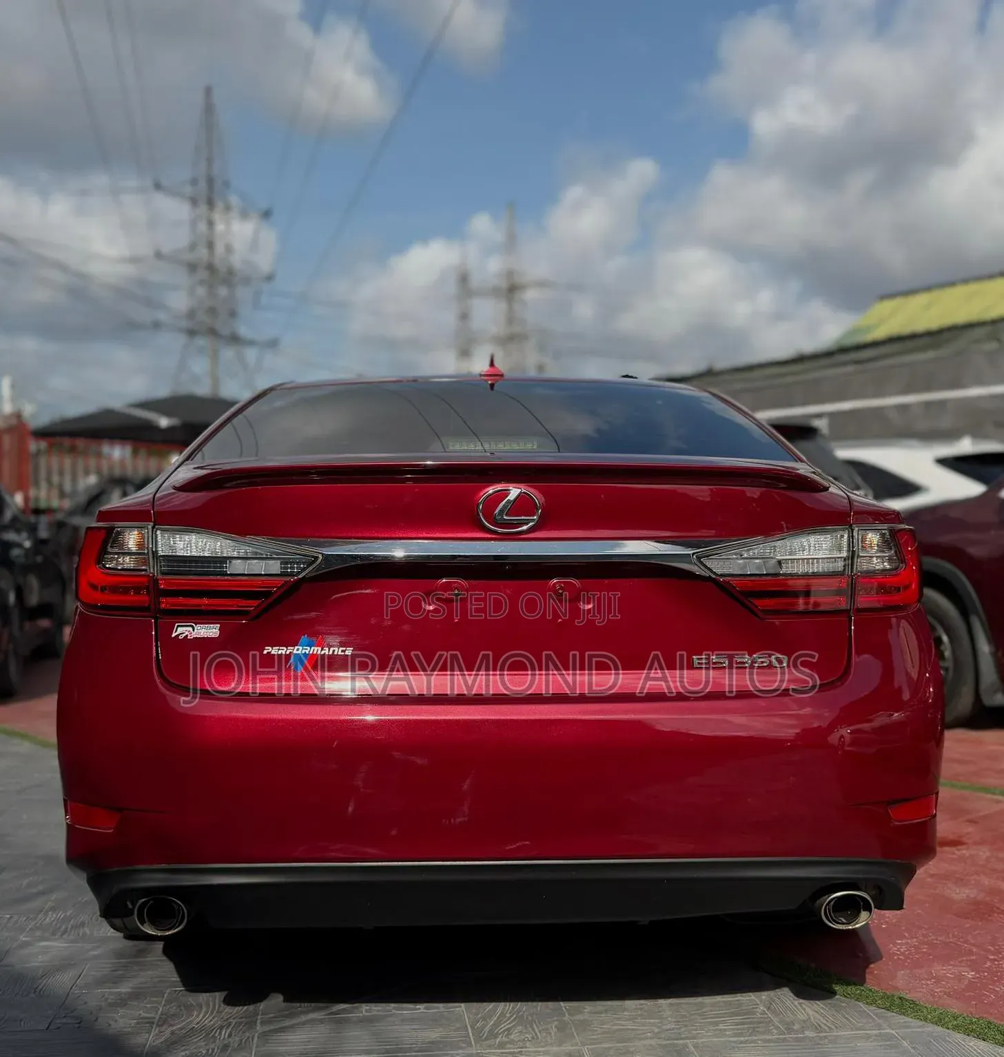 Lexus ES 2013 Red