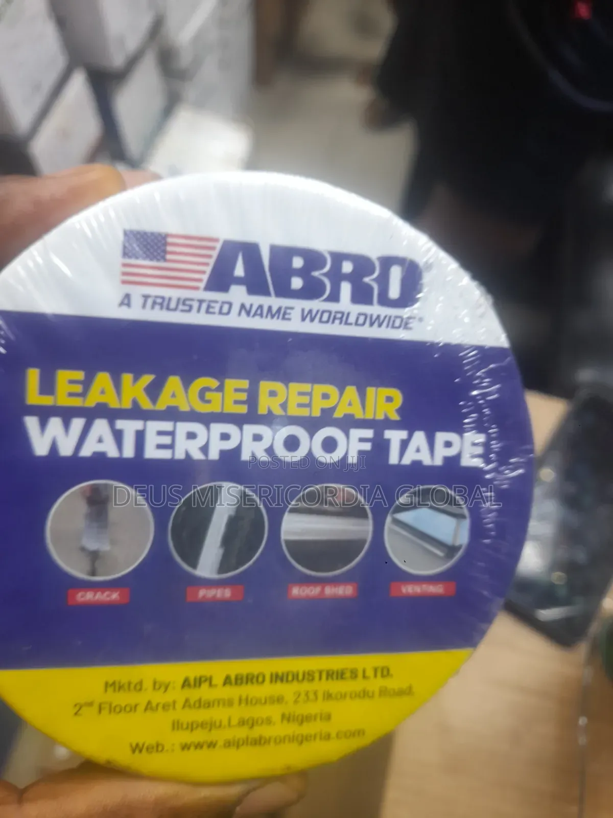 Leakage Repair, Waterproof Tape[Seals Roof Metals, Plumbing Pipes Etc]