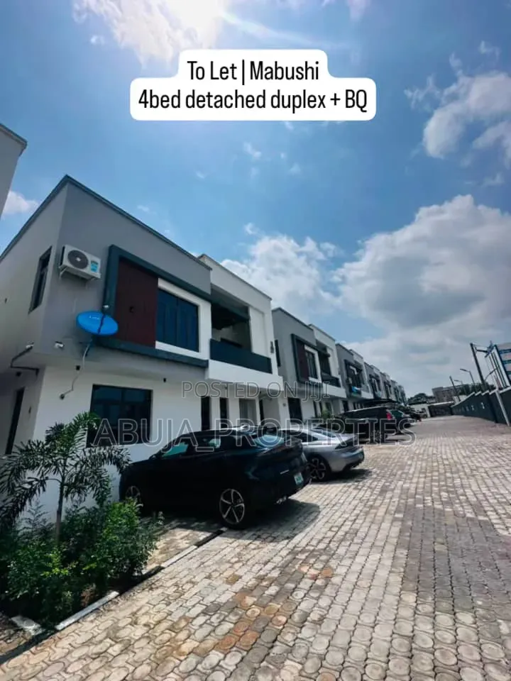 4bdrm Duplex in Mabushi for rent