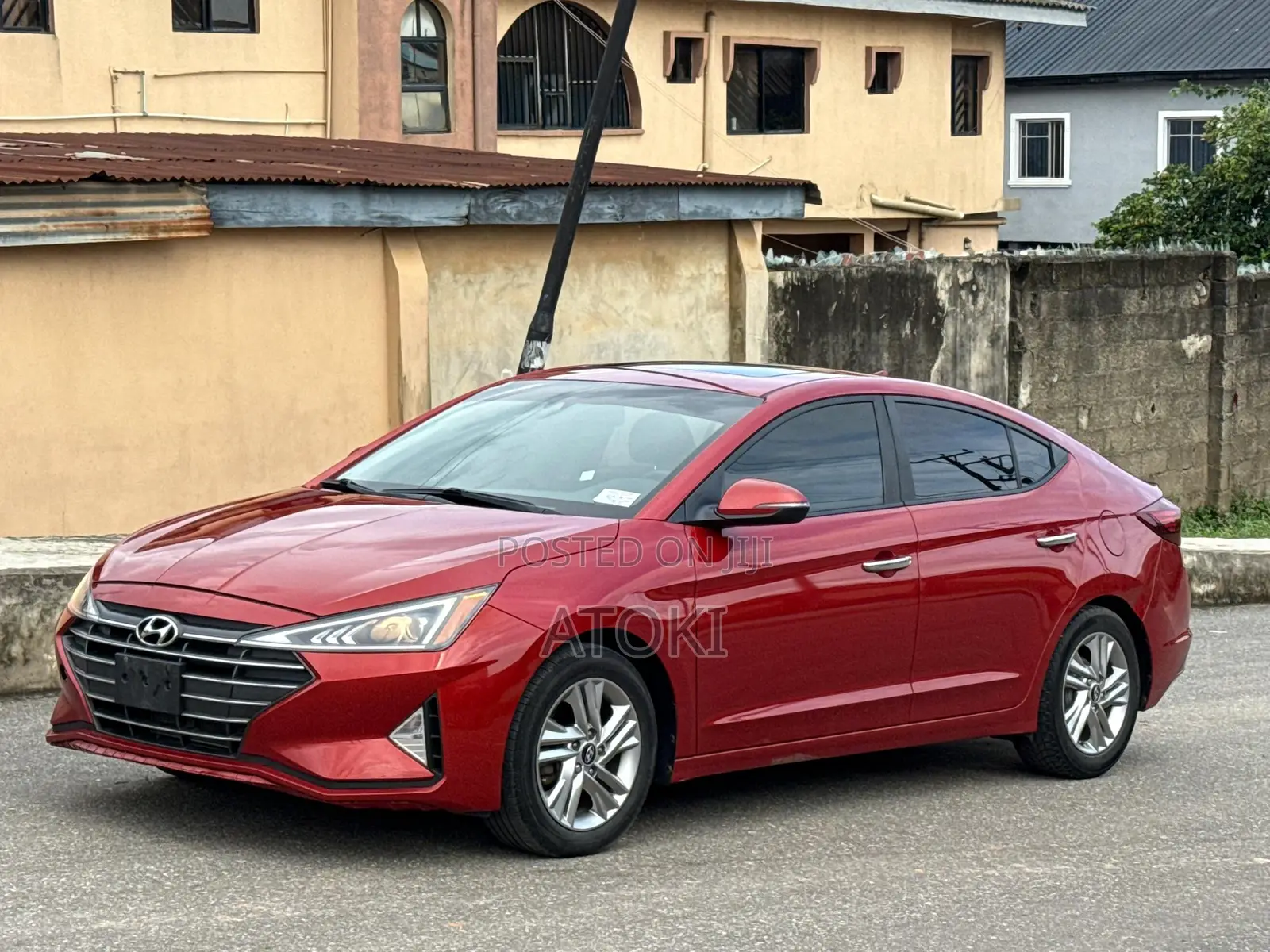 Hyundai Elantra Limited 2019 Red