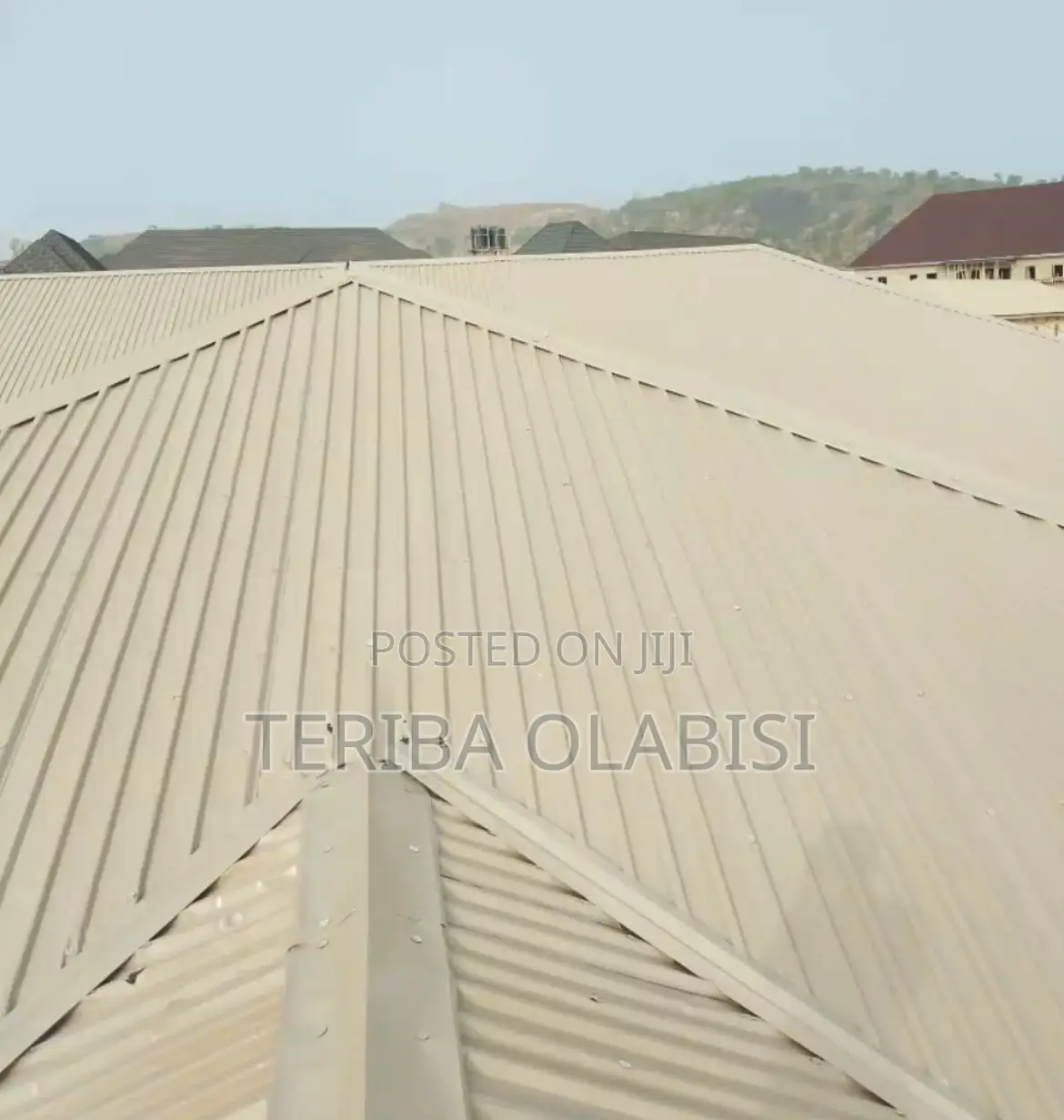 Ivory Beige Roofing Sheet