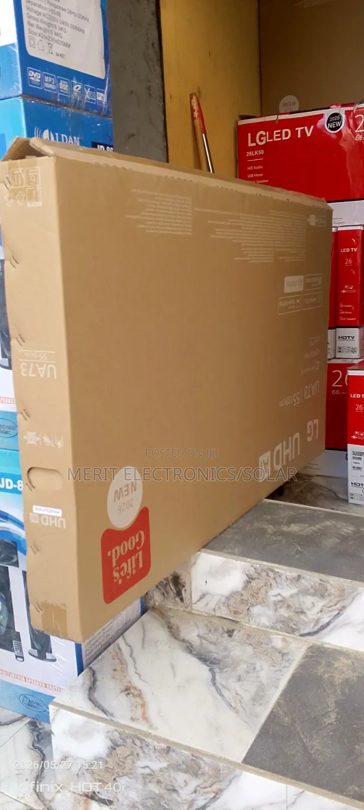 55 Inches Android Smart Tv Brand New Frameless Tv
