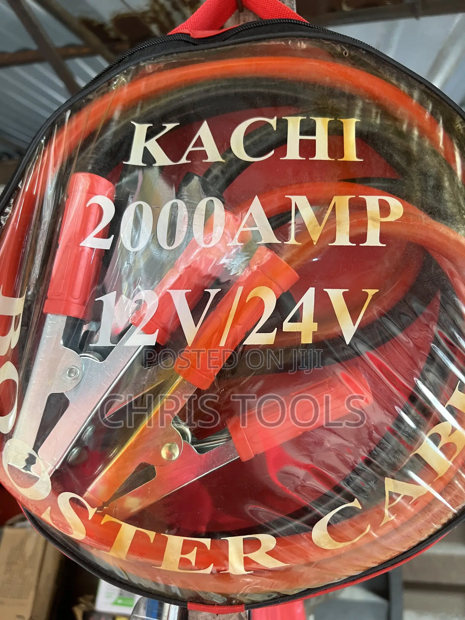 Kachi 2000 Amp 12v/24v Booster Cable Set.
