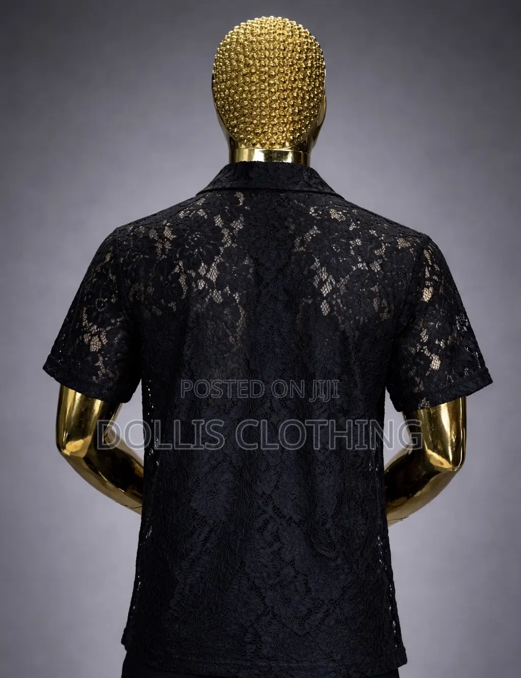 Floral Lace Mesh Shirt