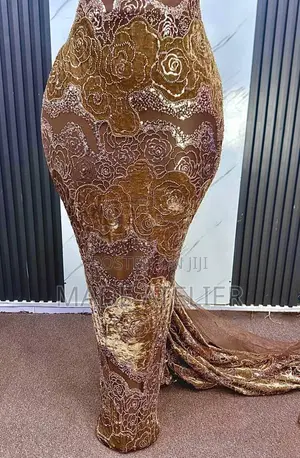 Handbeaded Velvet Lace