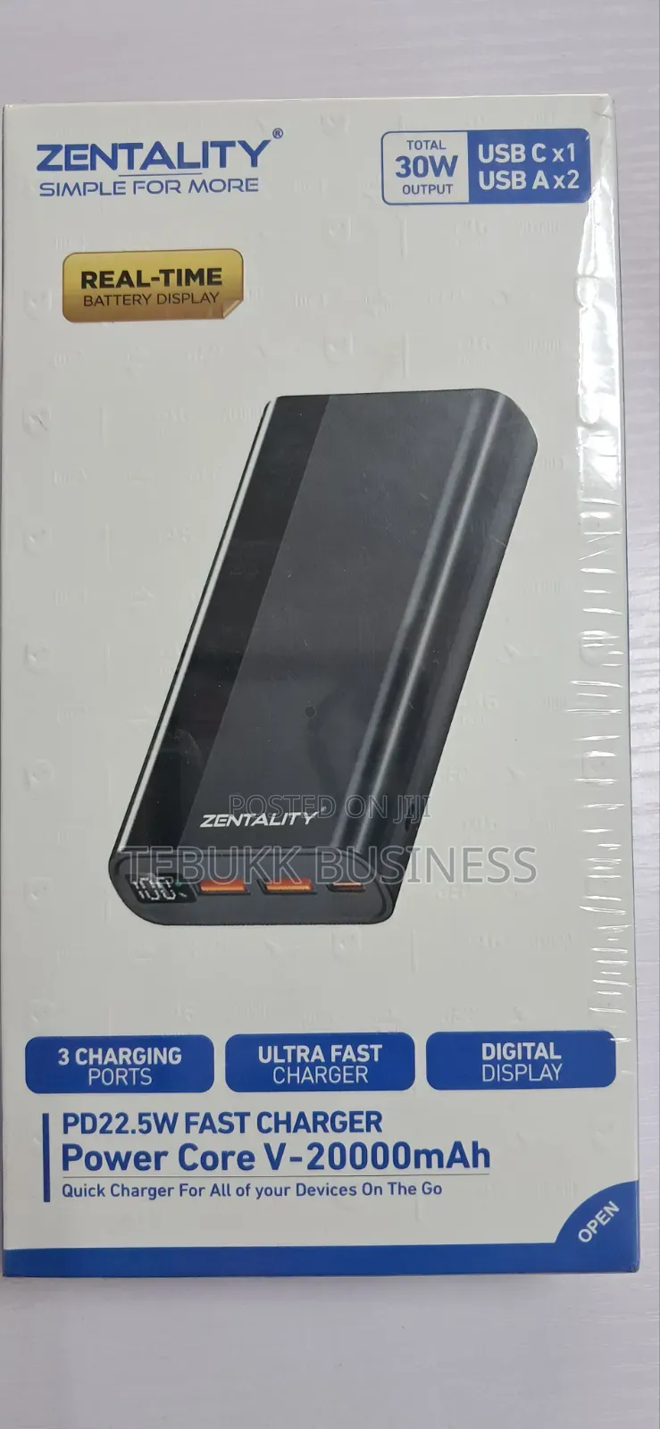 Power Bank 20000mah Pd22.5w Fast Charger