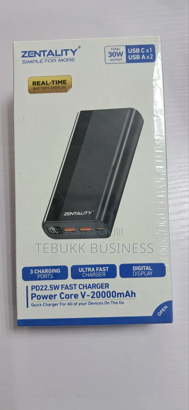 Power Bank 20000mah Pd22.5w Fast Charger