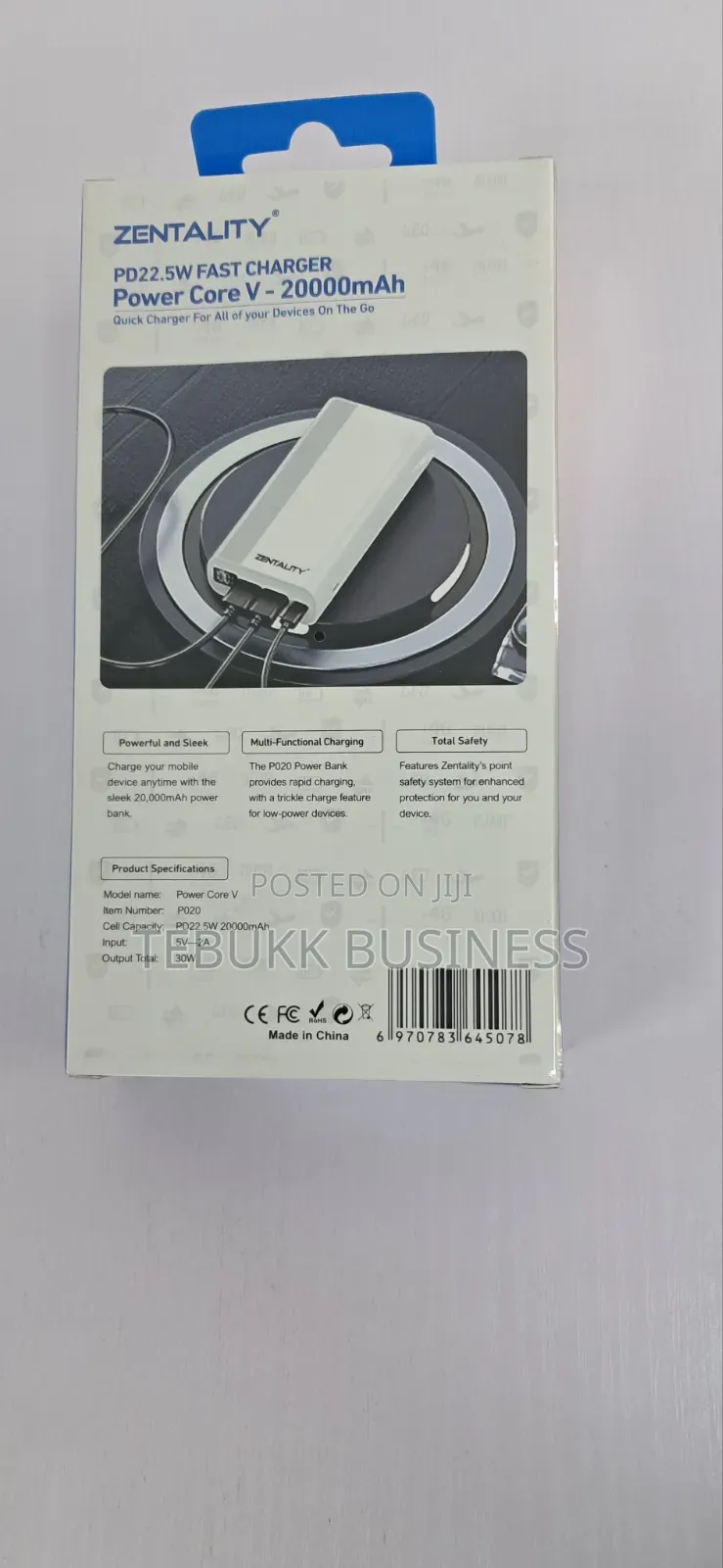Power Bank 20000mah Pd22.5w Fast Charger