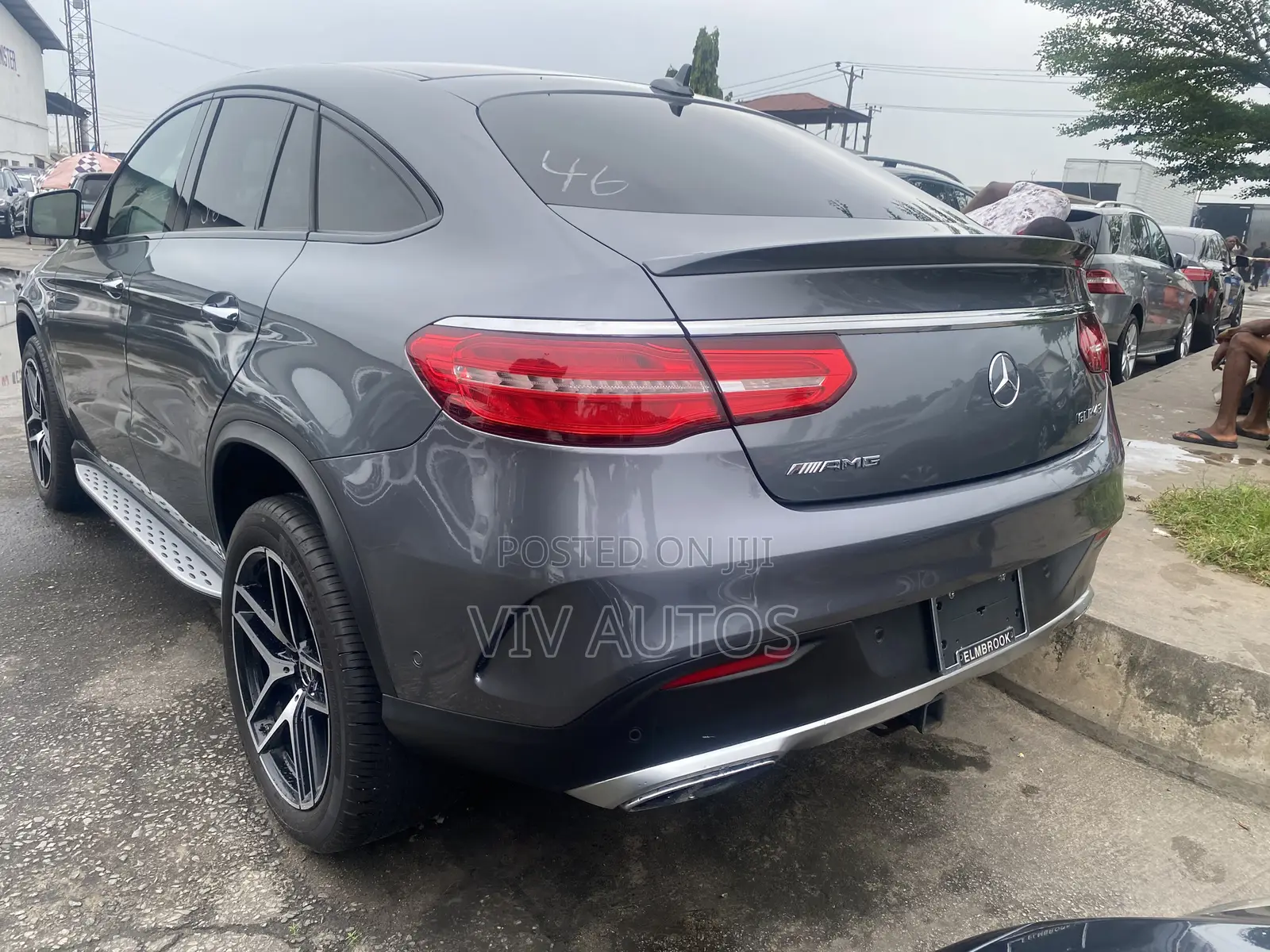 Mercedes-Benz GLE-Class AMG GLE 43 4MATIC 2017 Gray