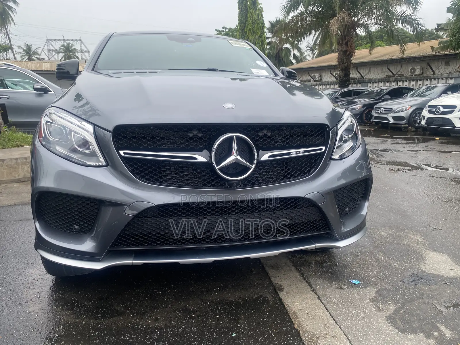 Mercedes-Benz GLE-Class AMG GLE 43 4MATIC 2017 Gray