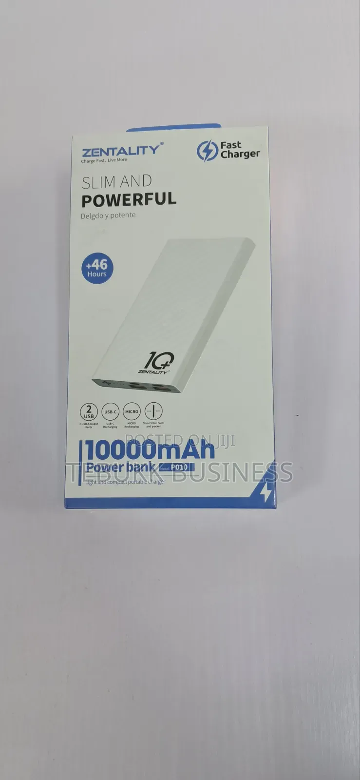 Power Bank 10000mah Slim and Powerful Charger
