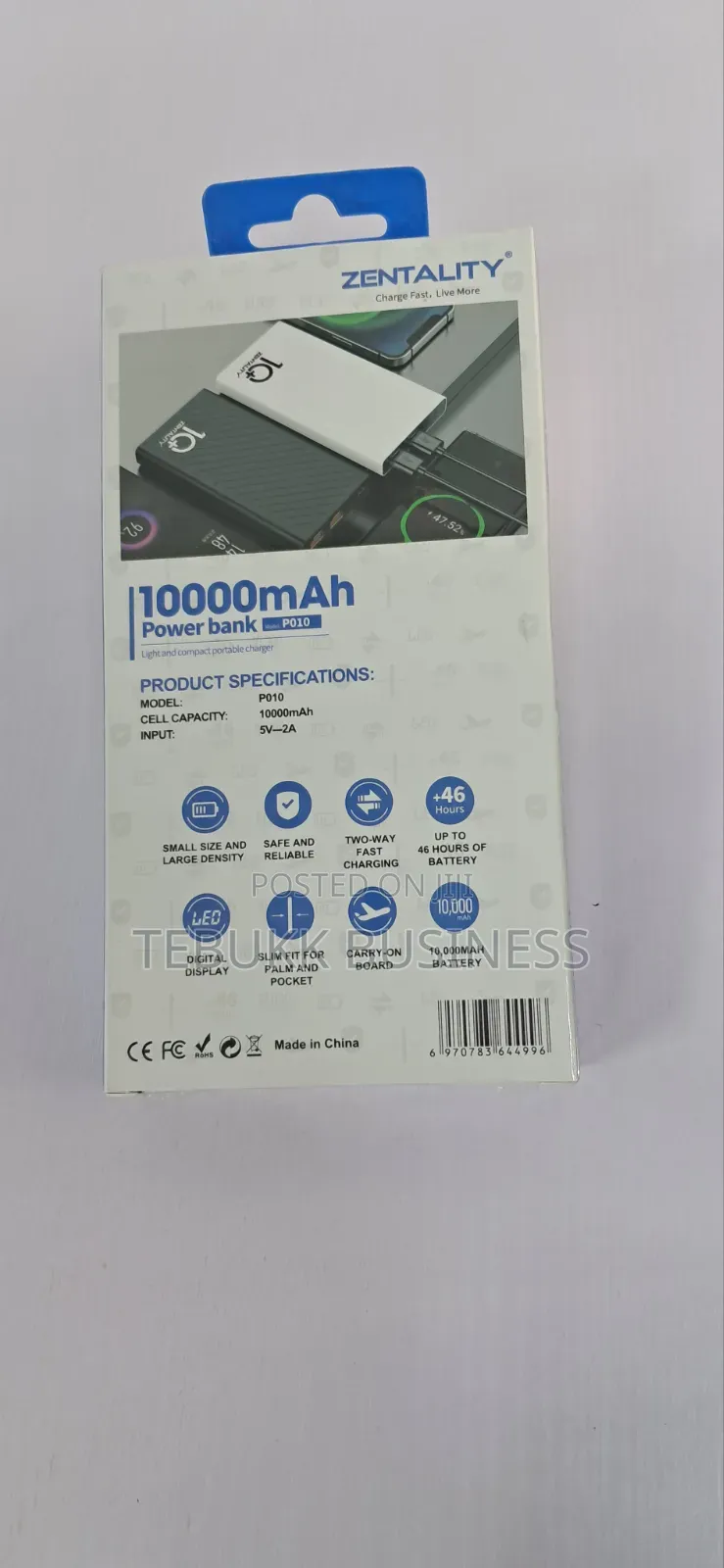 Power Bank 10000mah Slim and Powerful Charger