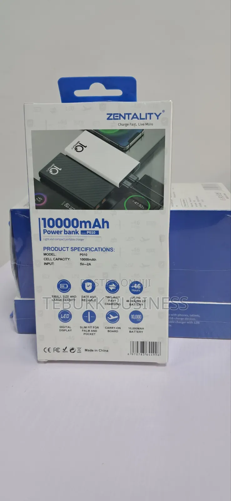 Power Bank 10000mah Slim and Powerful Charger