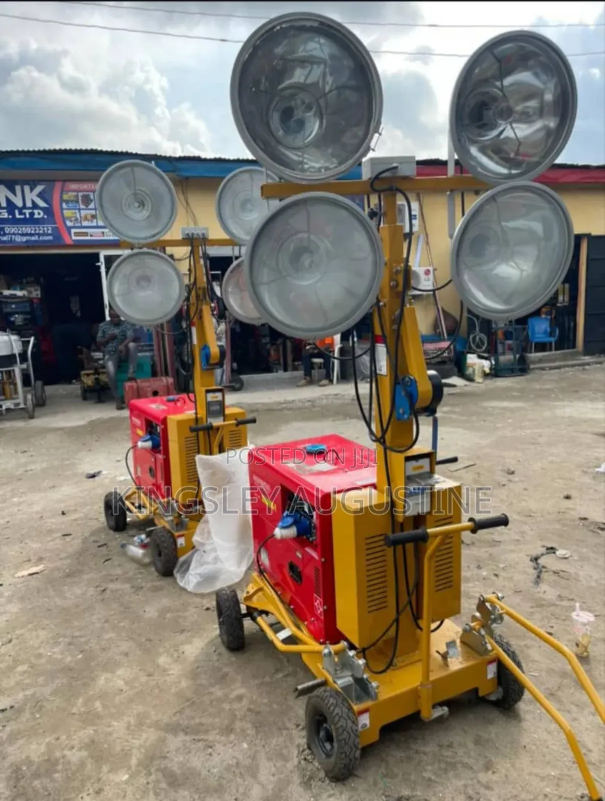 Industrial Light Tower Generator Set