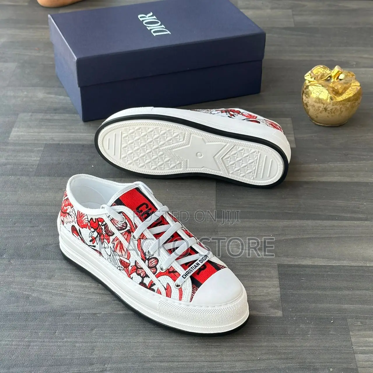 Original Christain Dior Floral Luxury Sneakers