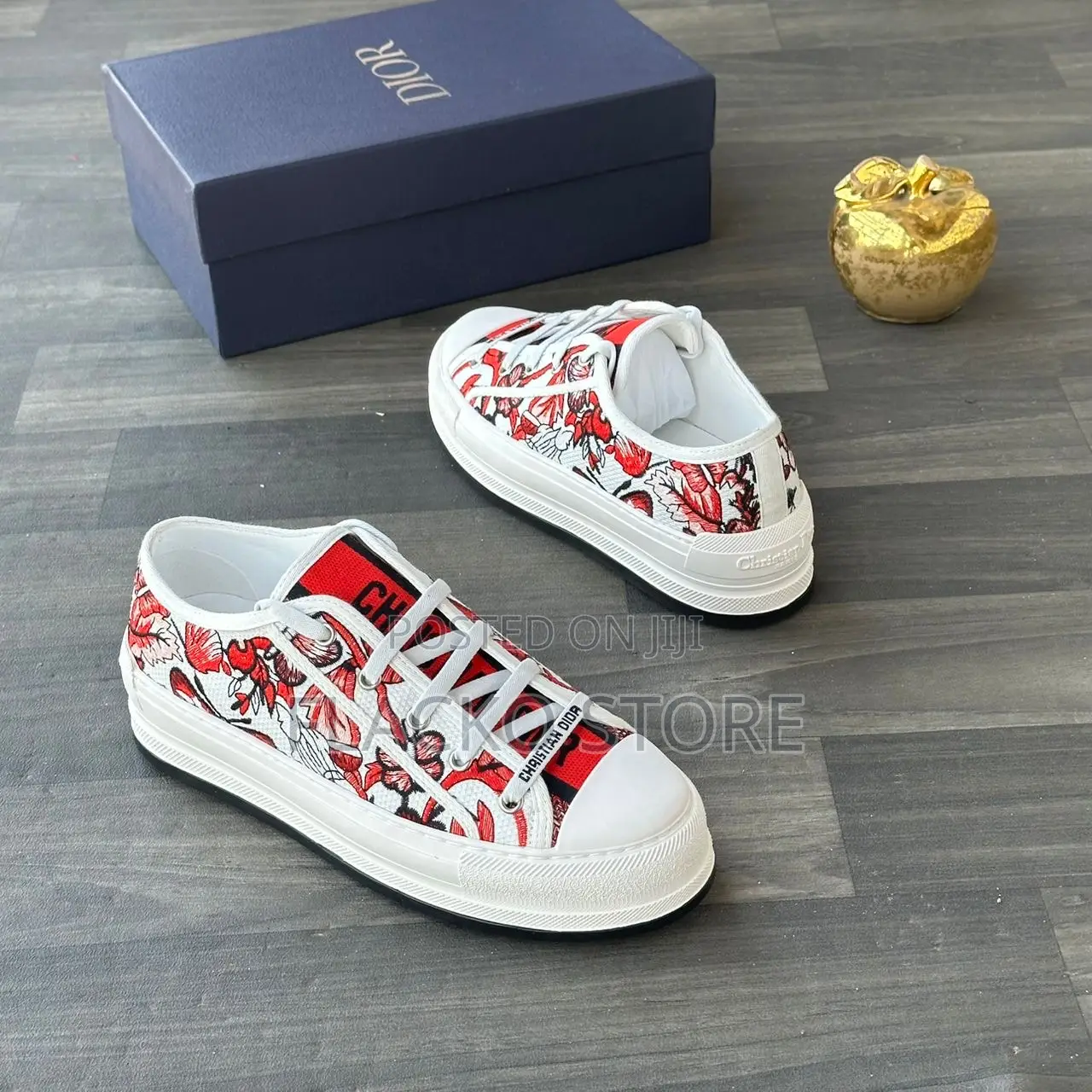 Original Christain Dior Floral Luxury Sneakers