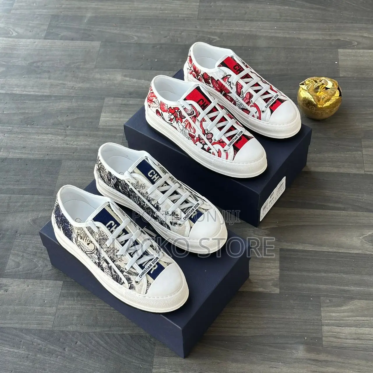 Original Christain Dior Floral Luxury Sneakers
