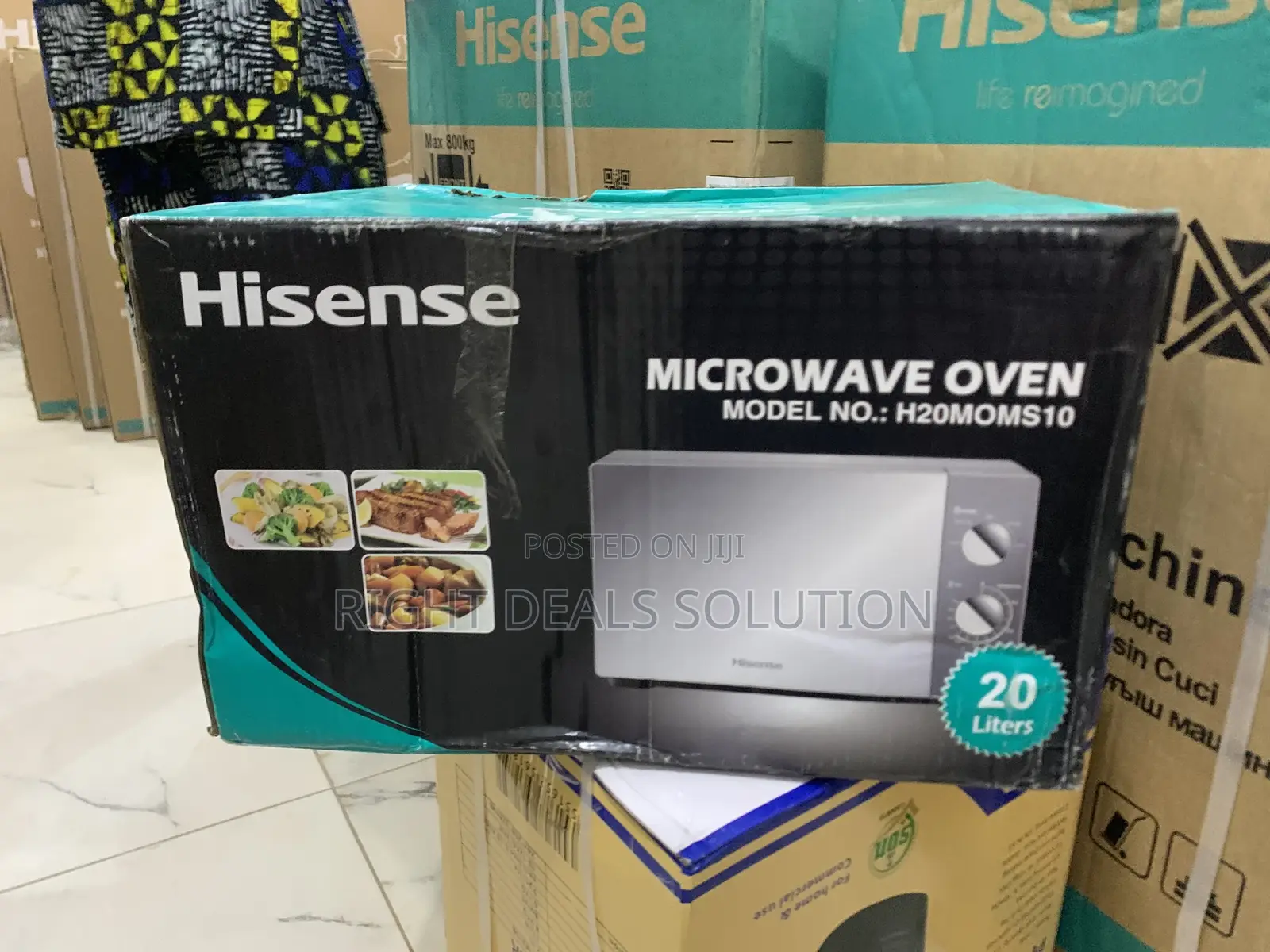 Hisense 20 Liters Manual Microwave Modern Home Appliances